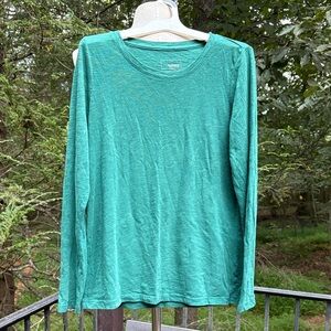 Sonoma Teal/green Everyday Tee, gently used sz. M
